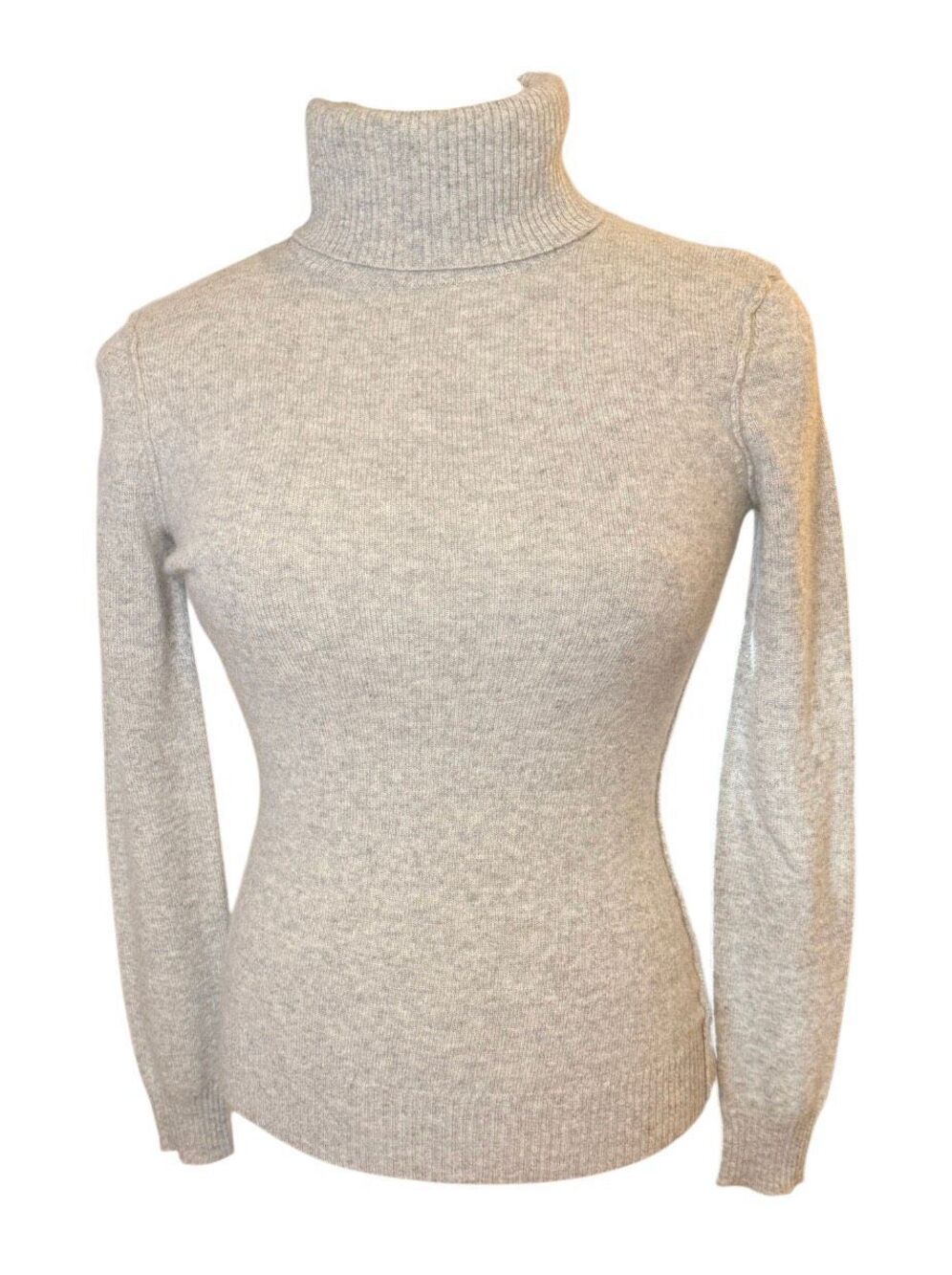 Antonio Melani 100% Cashmere Turtleneck Sweater XS Traditional Classic